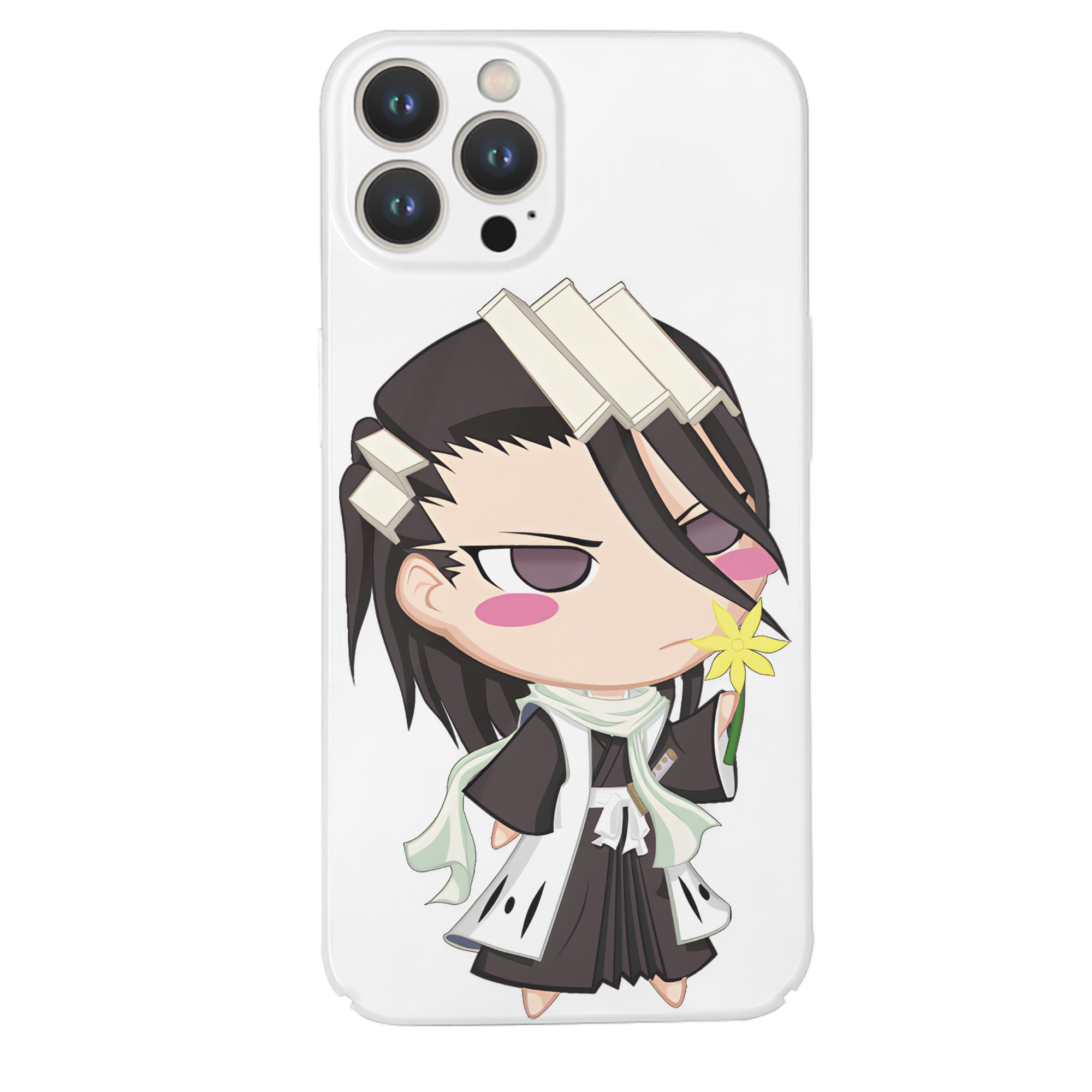 （画像用） ブリーチ くちき びゃくや BLEACH Kuchiki Byakuya 【iPhone 14シリーズ対応】ハードケース